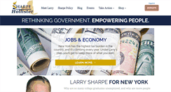 Desktop Screenshot of larrysharpe.com